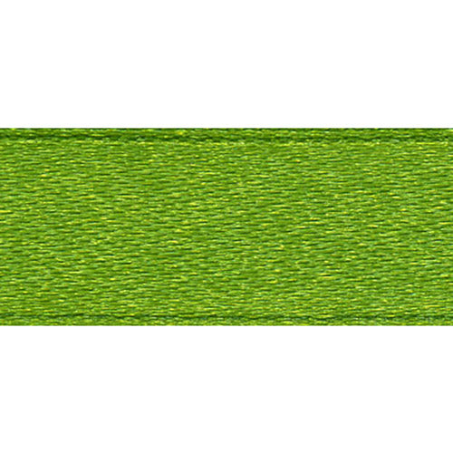 Double Sided Satin Ribbon, Bright Green- 22mm x 3m