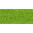 Double Sided Satin Ribbon, Bright Green- 22mm x 3m