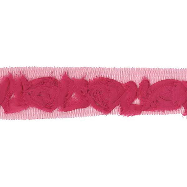 Sullivans Trim Rose, Hot Pink- 35 mm