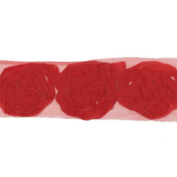 Sullivans Trim Rose, Red- 70 mm