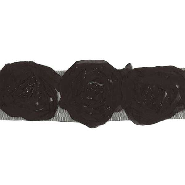 Sullivans Trim Rose, Black- 70 mm