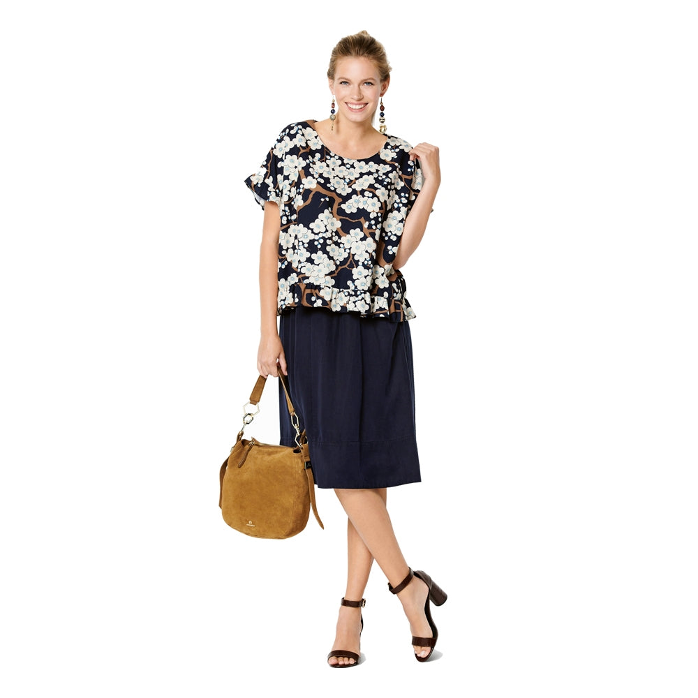 Burda Pattern X06243 Misses' Tops (8-18)