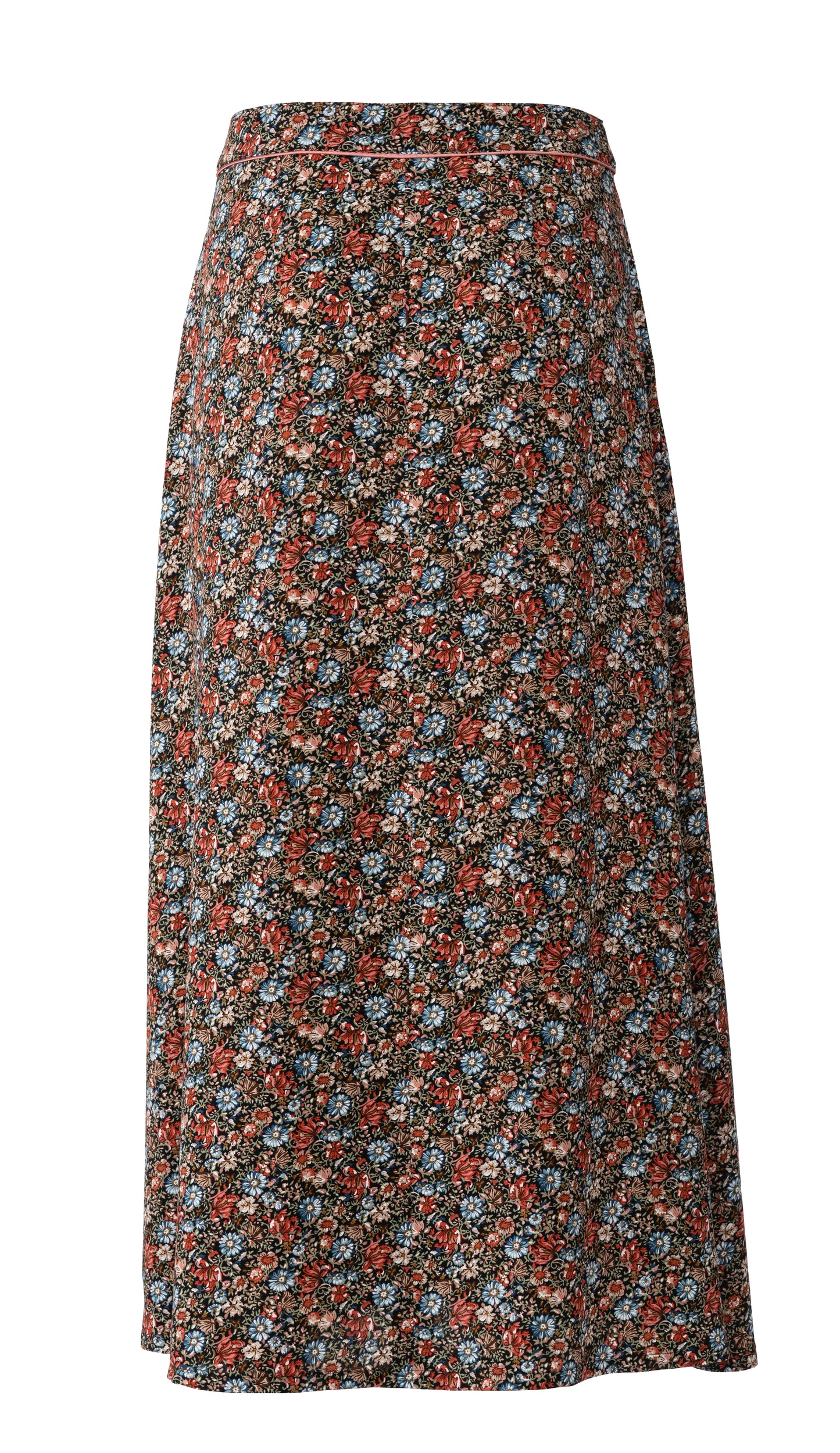 Burda Pattern 6252 Misses' Skirts, Front Fastening, Mini or Midi Length with Pocket Variations