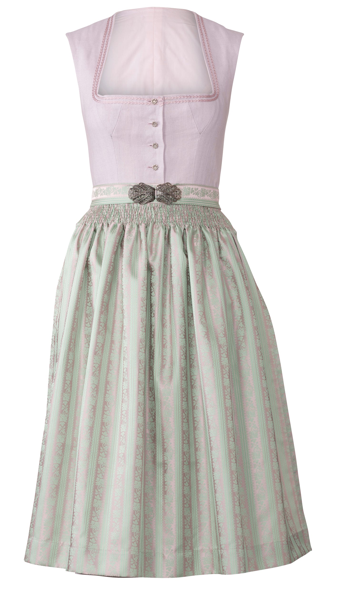 Burda Pattern 6268 Misses' Jumper Dress in Dirndl-Style, Blouse and Apron