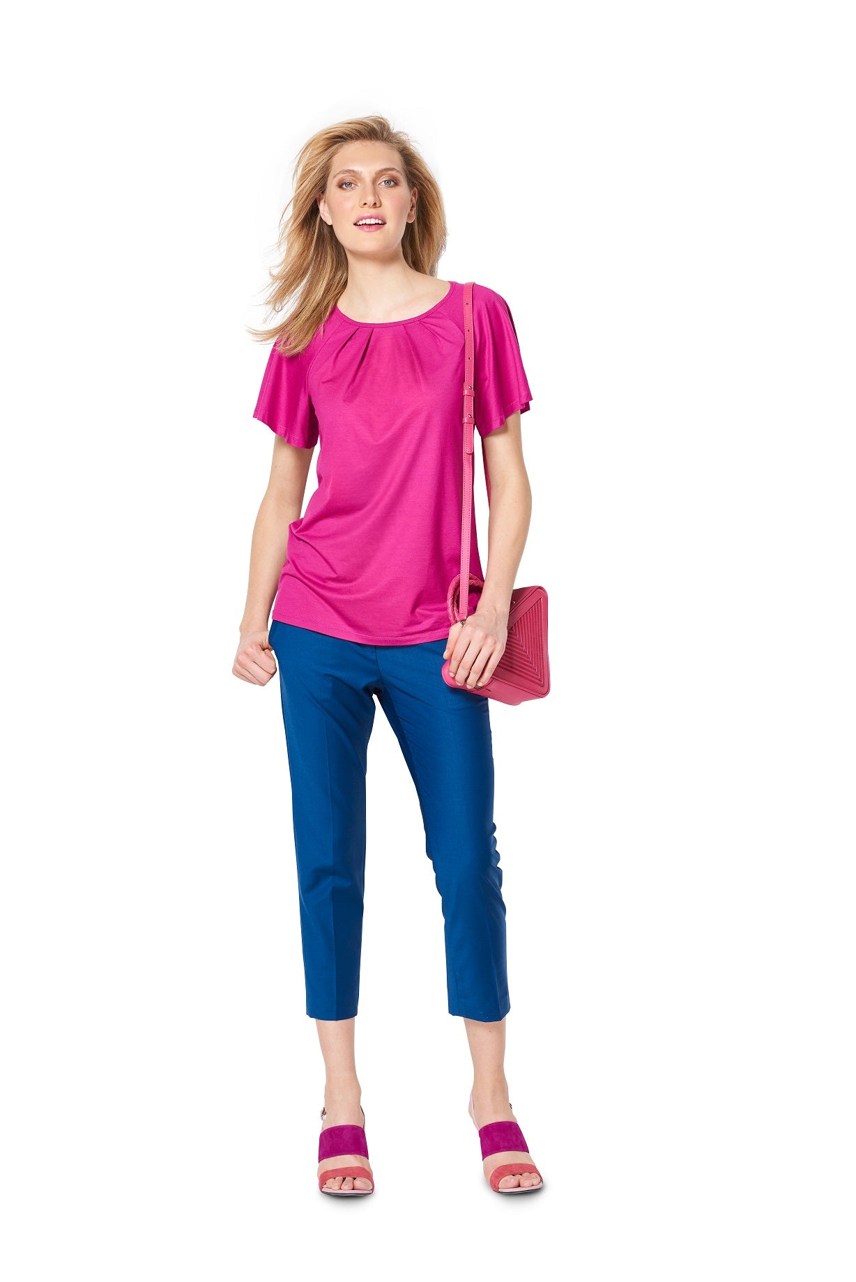 Burda Pattern 6329 Misses' raglan top