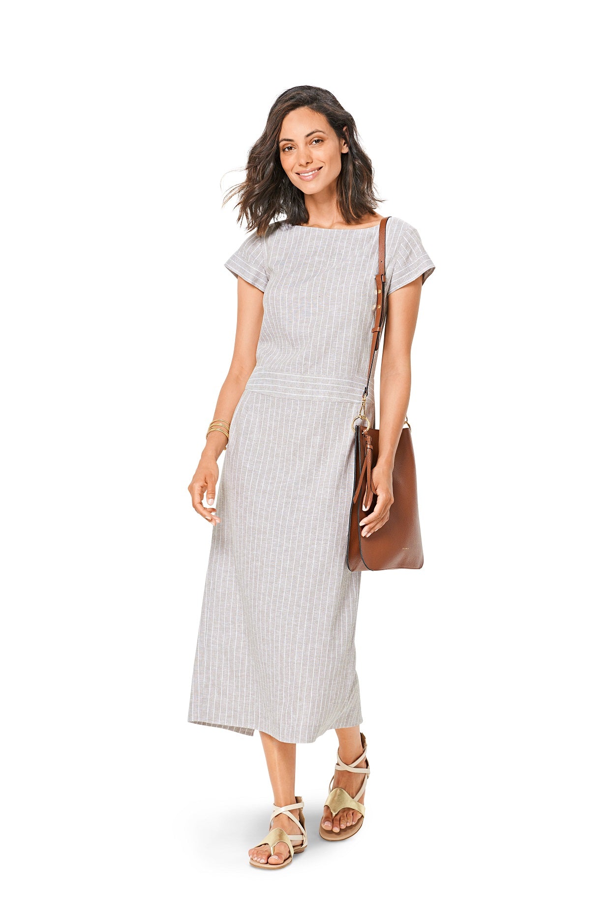 Burda Pattern 6339 Misses' dress with waistband