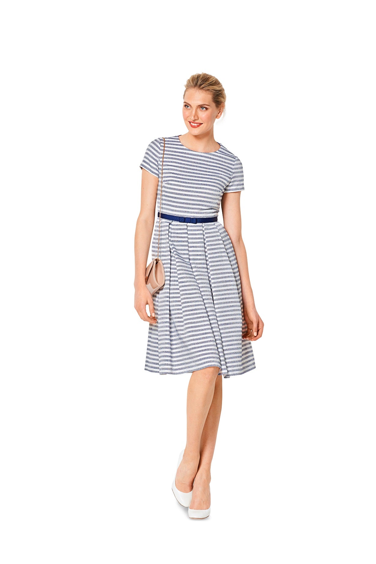 Burda Pattern 6343 Misses' pinafore dress