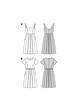 Burda Pattern 6343 Misses' pinafore dress