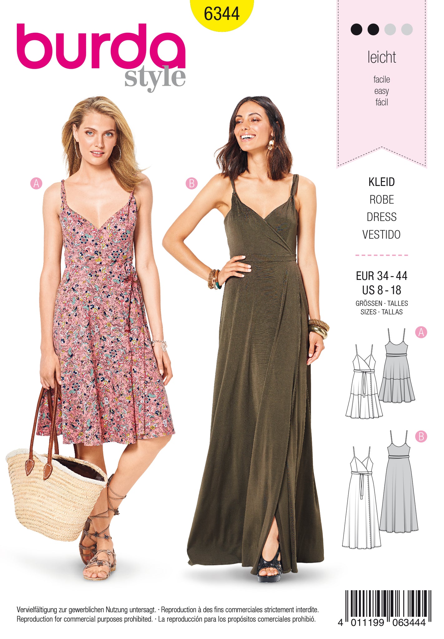 Burda 6821 Burda Style Dresses