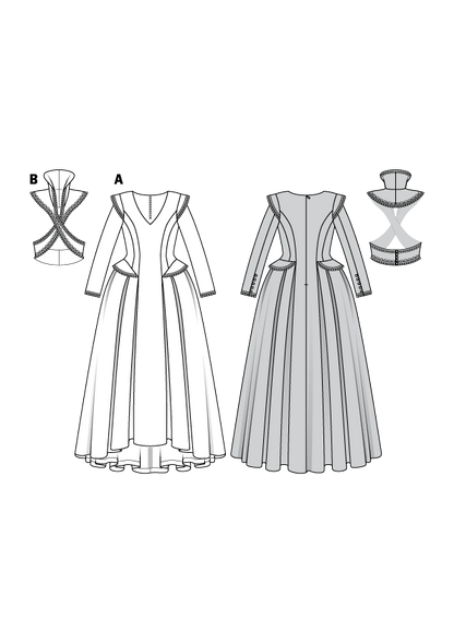 Burda Pattern B6398 (8-18)