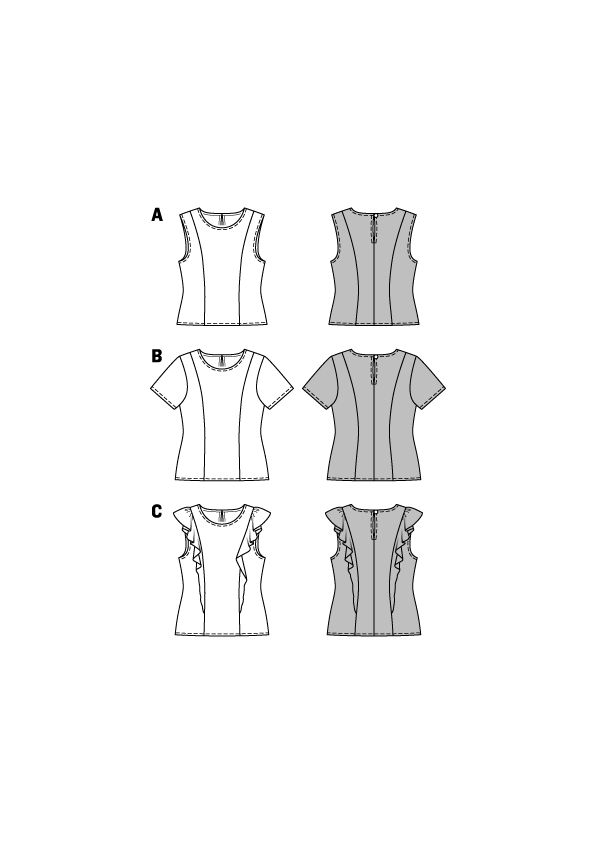 Burda Pattern 6525 (8-20)