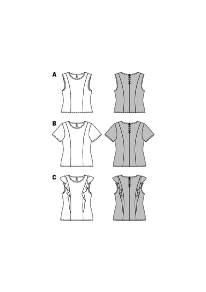 Burda Pattern 6525 (8-20)