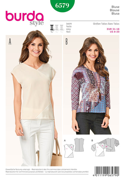 Burda Pattern 6579 (8-20)