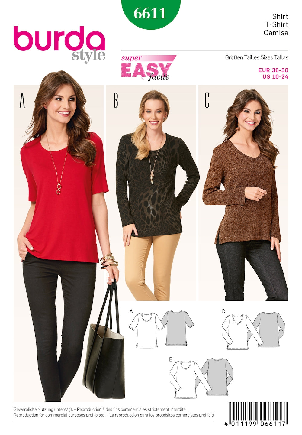 Burda Pattern 6611 (10-24)