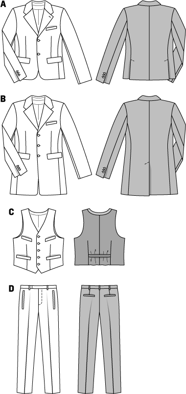 Burda Pattern 6871 (34-50)