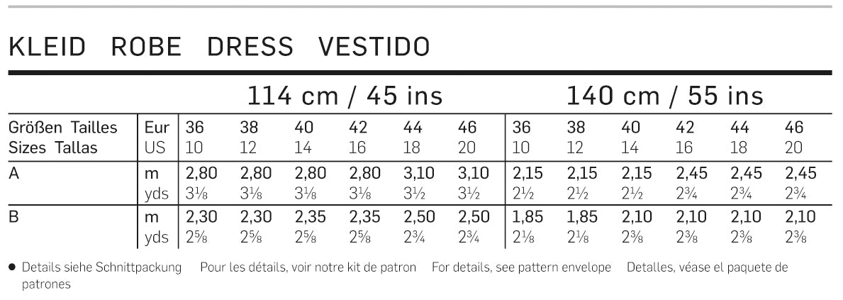 Burda Pattern 6877 (10-20)