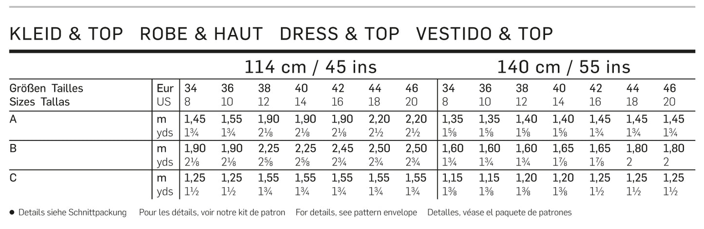 Burda Pattern 6914 (8-20)