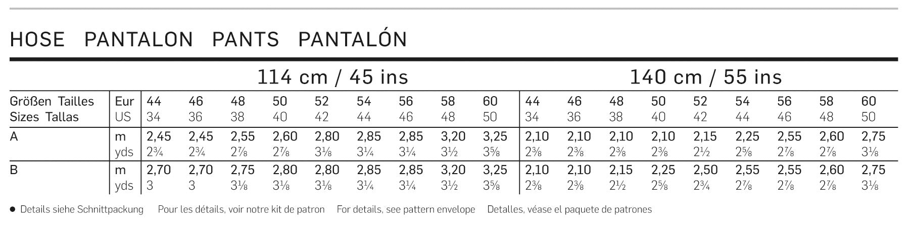 Burda Pattern 7022 (34-50)