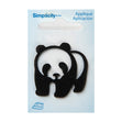 Simplicity Iron On Applique, Eco Panda