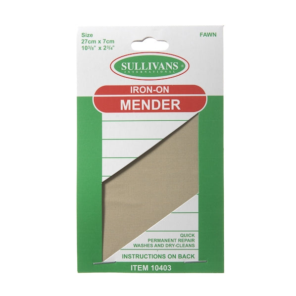 Sullivans Iron On Mender, Fawn