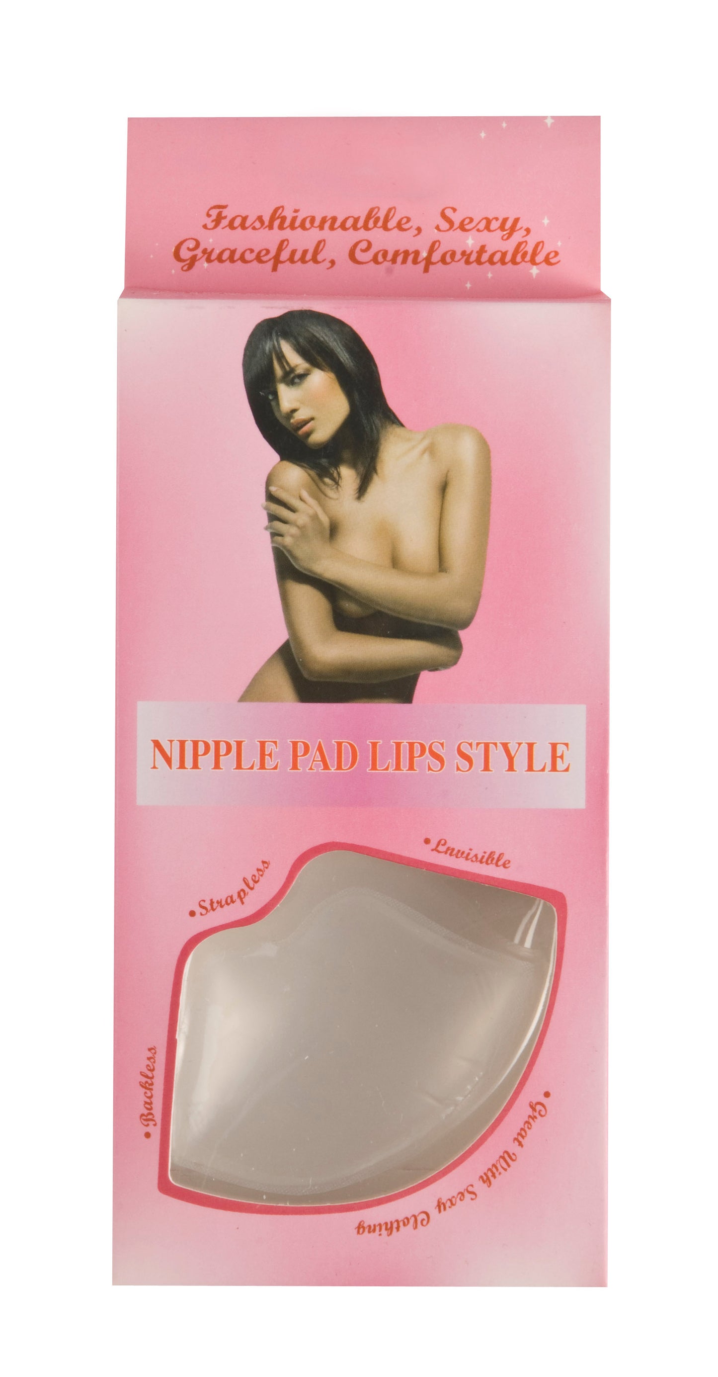 Sullivans Nipple Covers, Clear Lips