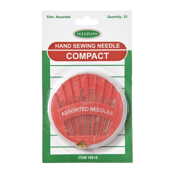 Hand Sewing Needles, Compact- 25pk