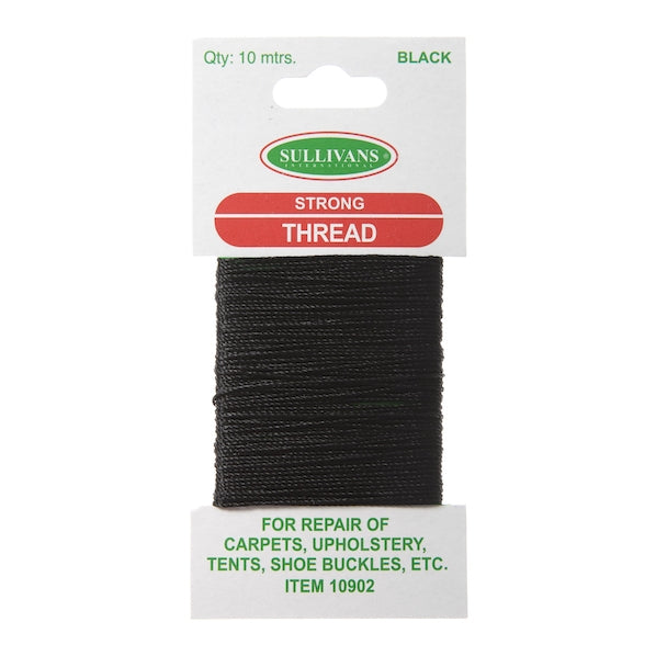 Sullivans Strong Thread, Black- 10m