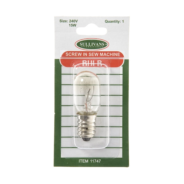 Sullivans Screw In Sewing Machine Bulb