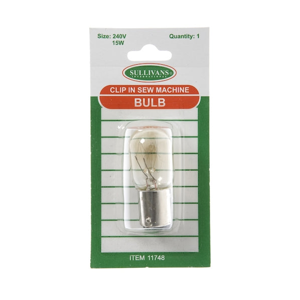 Sullivans Clip In Sewing Machine Bulb