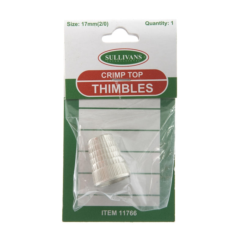 Sullivans Thimble, Crimp Top- 17mm