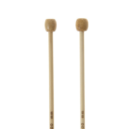 Bamboo Knitting Needles 25cm