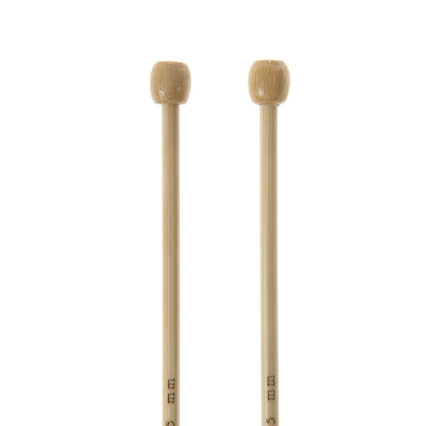 Bamboo Knitting Needles 25cm