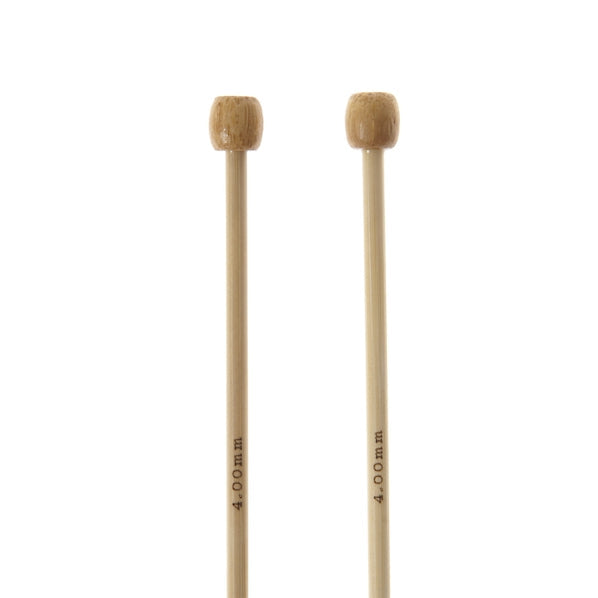 Bamboo Knitting Needles 25cm