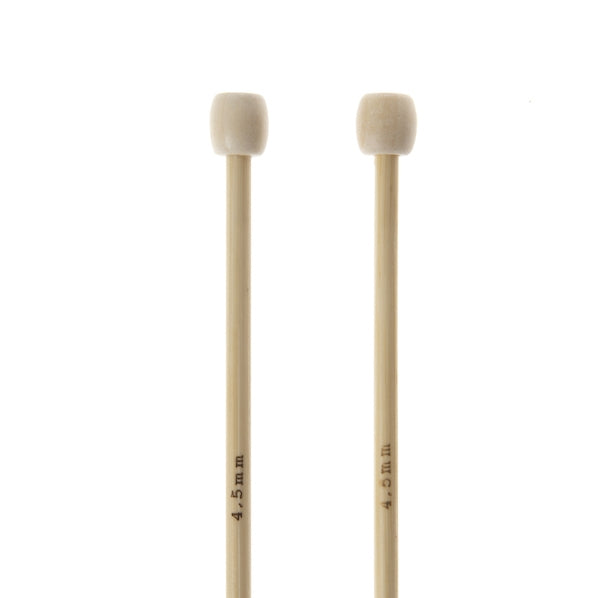 Bamboo Knitting Needles 25cm