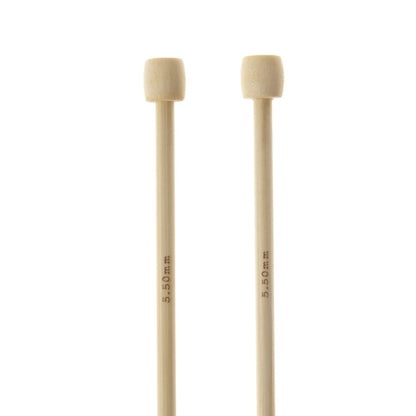 Bamboo Knitting Needles 25cm