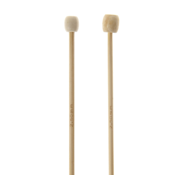 Bamboo Knitting Needles 30cm