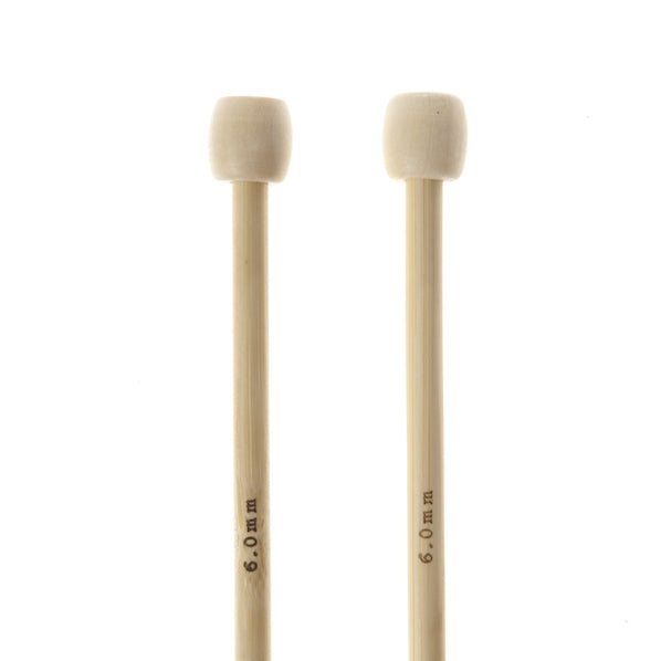 Bamboo Knitting Needles 30cm