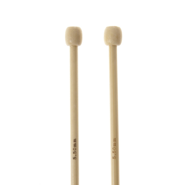 Bamboo Knitting Needles 35cm