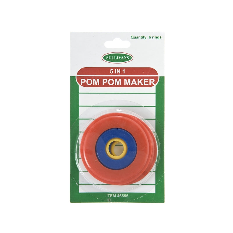 Sullivans 5 in 1 Pom Pom Maker