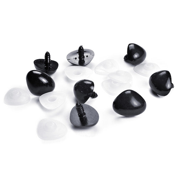 Sullivans Black Noses 8pc- 25.5 x 21mm