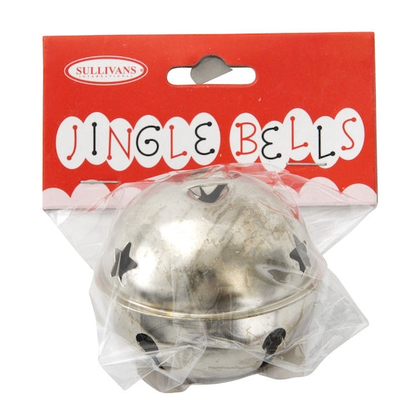 Sullivans Jingle Bells with Star, Silver- 50mm