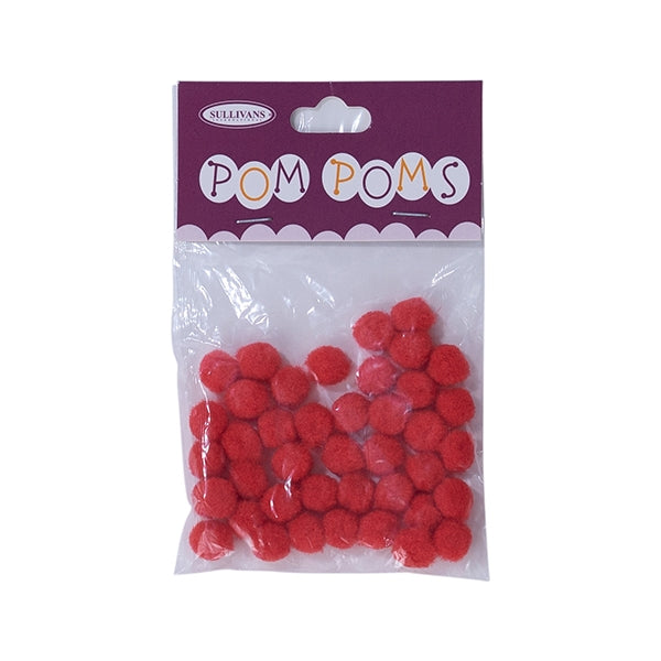 Sullivans Pom Poms, Red