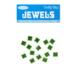 Crafty Bitz Jewels, Square Jade- 15pc