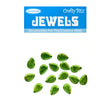 Crafty Bitz Jewels, Drops Jade- 15pc