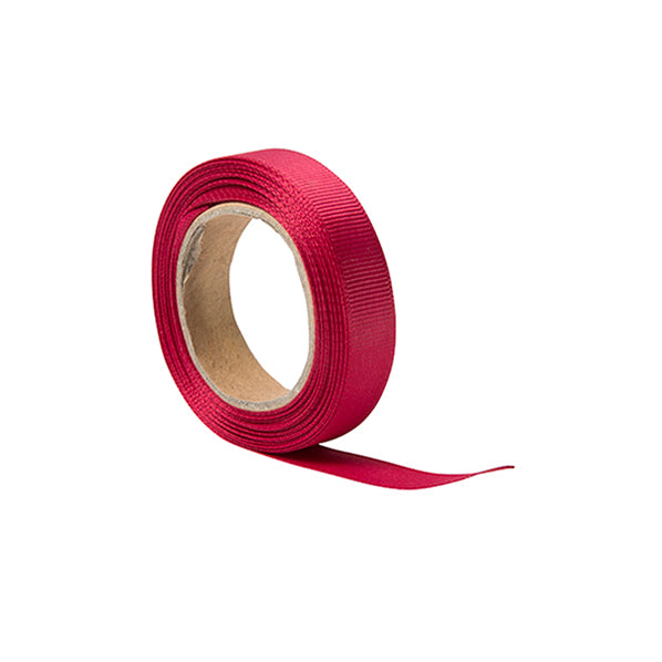 Grosgrain Ribbon, Wine- 12mm x 5m