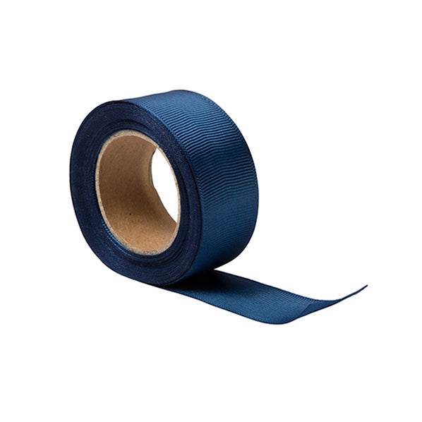 Grosgrain Ribbon, Navy- 24mm x 5m