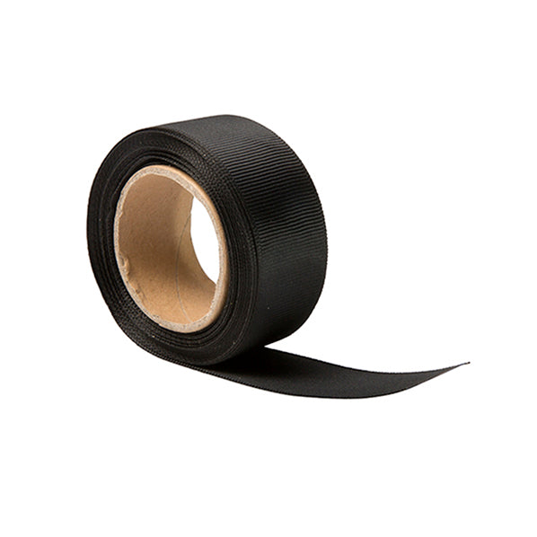 Grosgrain Ribbon, Black- 24mm x 5m