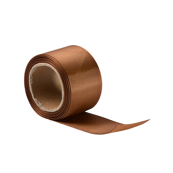 Grosgrain Ribbon, Brown- 36mm x 5m