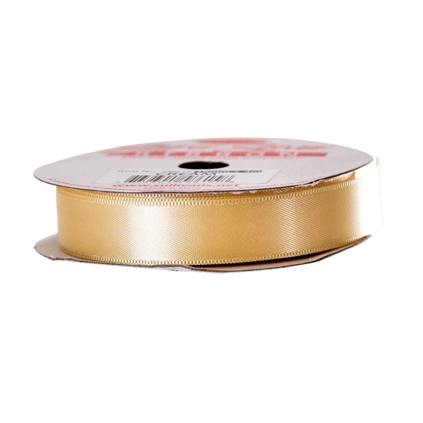 Sullivans Spool Ribbon, Cream- 15mm