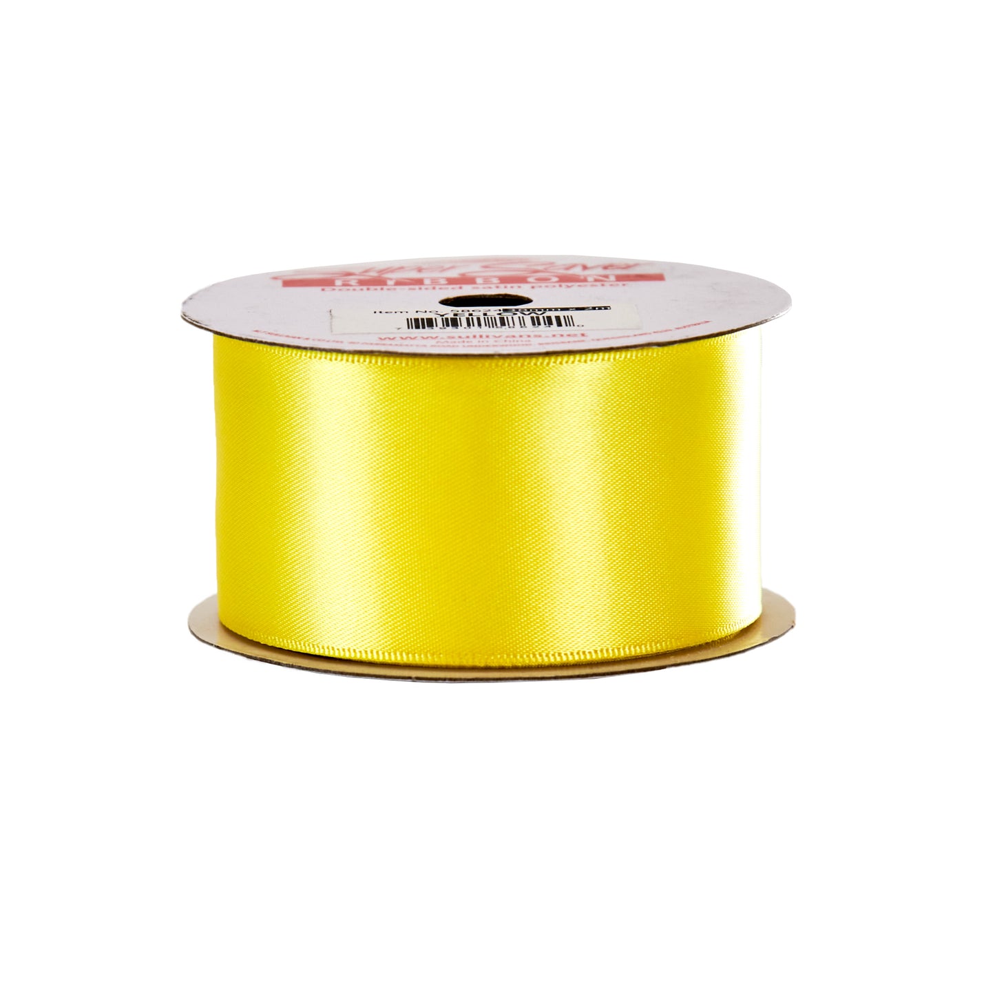 Sullivans Spool Ribbon, Yellow- 38mm